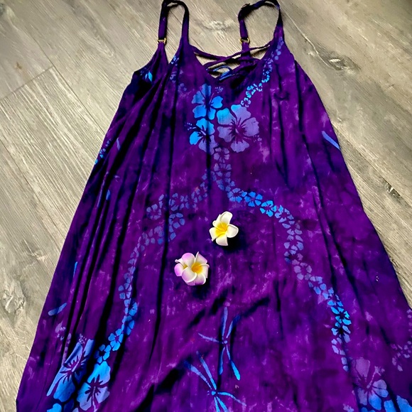 NWOT Hand painted From Kauai Dress - Picture 1 of 3